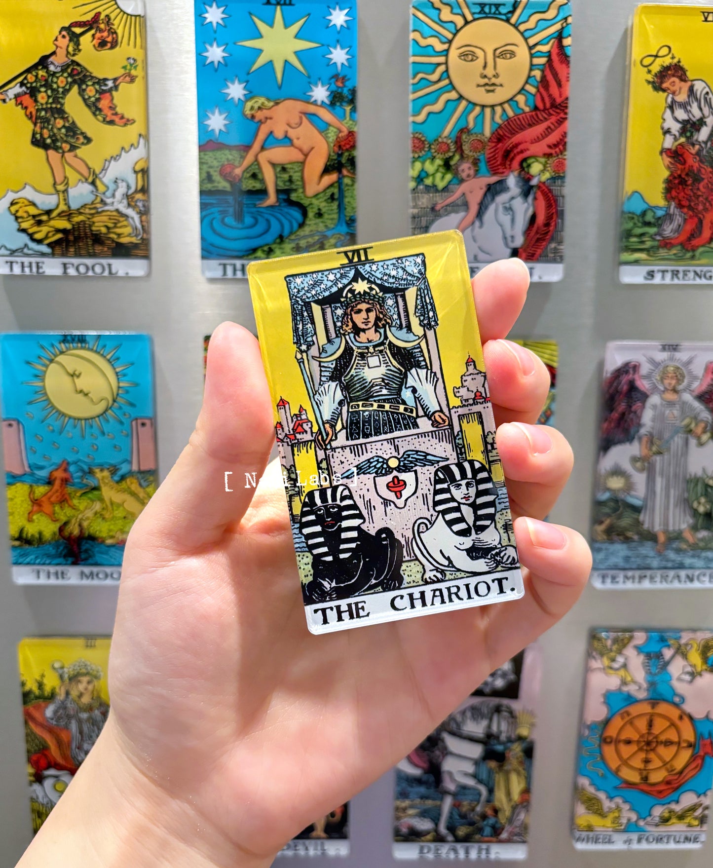 Tarot Card Fridge Magnets, Rider Waite Classic Design Major Arcana, Home Refrigerator Decor, Acrylic Magnetic Witchy Gifts